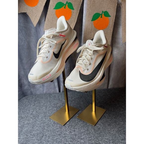Nike Shoes - Nike Women’s Zoom Fly 6 Road Racing Shoes Sz 7.5 Pale Ivory Crimson Carbon Plate